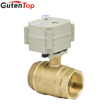 Gutentop Factory Direkt liefern Qualität Motorisiertes Wasser Messing Magnetventil